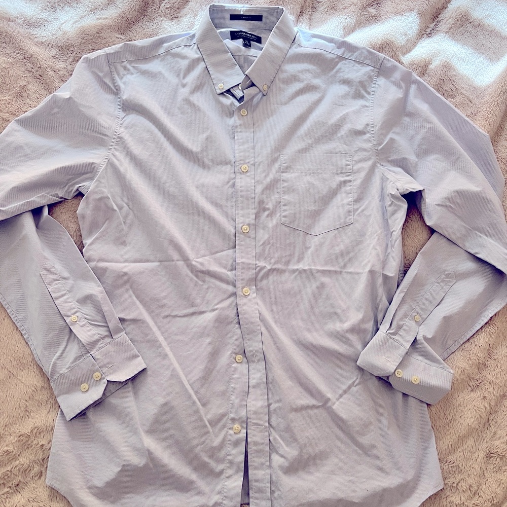 Banana Republic Slim Flex fit Tech-Stretch shirt (XL Tall)